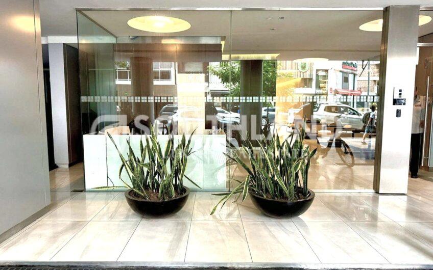 SALGUERO y CASTEX semipiso 107m2 2 dormitorios en suite dep servicio cochera