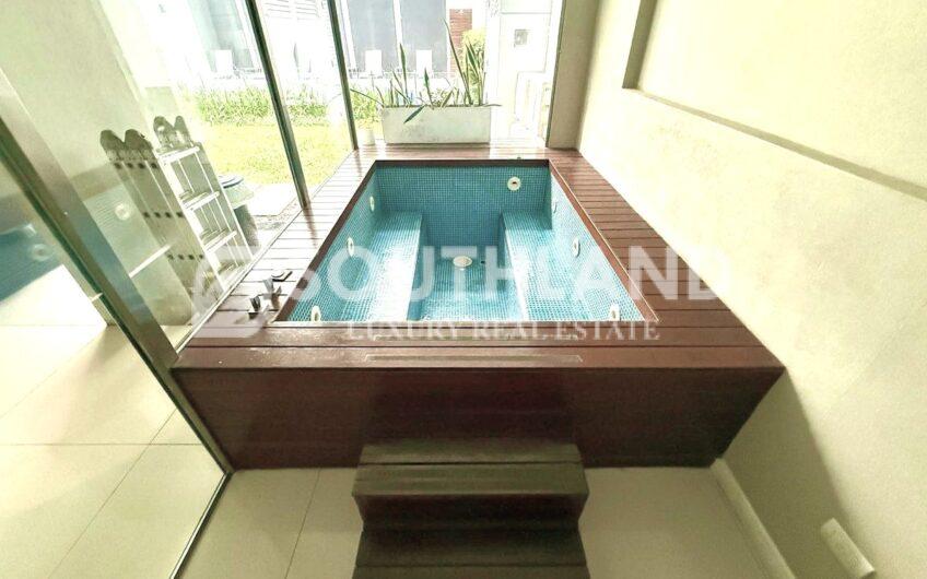 SALGUERO y CASTEX semipiso 107m2 2 dormitorios en suite dep servicio cochera